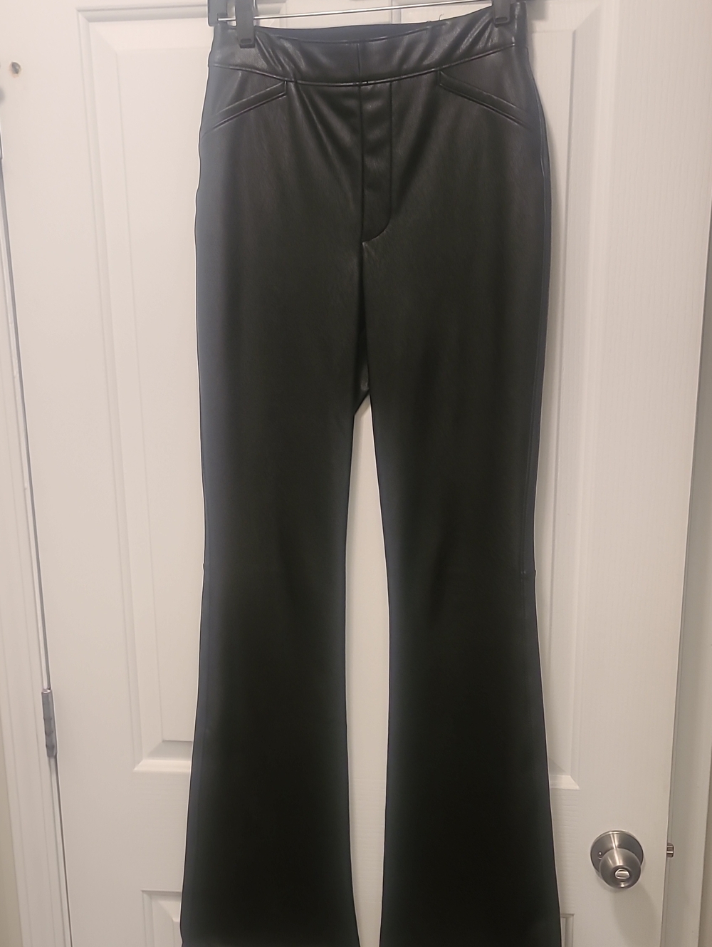 Spanx Faux Leather Boot Cut Pants